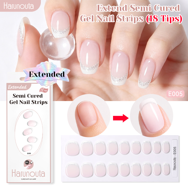 Waterslide Decal Paper - Harunouta 18Strips Extended Semi Cured Gel