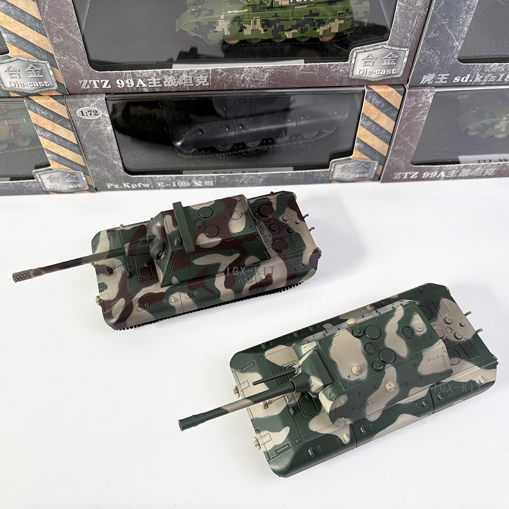 1/72 scale German E-100 heavy  - đánh giá và giá Model Kit Tank