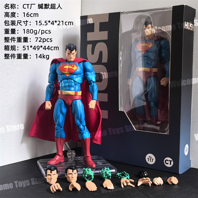 In Stock Ct Toys Hush Superman - đánh giá và giá Model Kit Batman