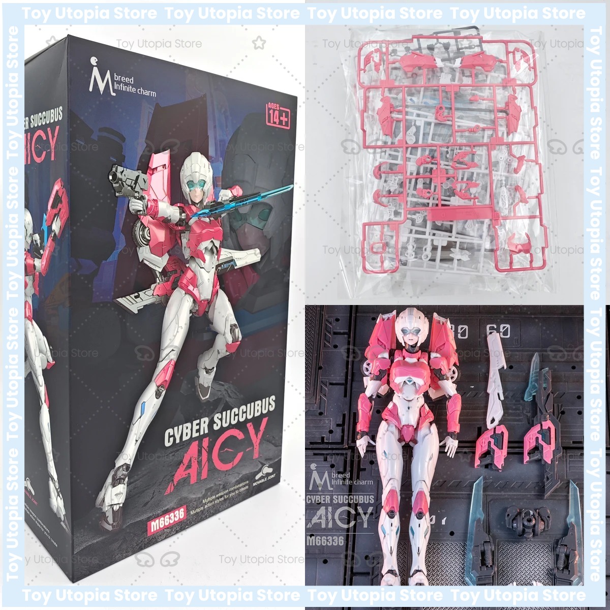 M Breed Infinite Charm M66336  - đánh giá và giá Model Kit Waifu