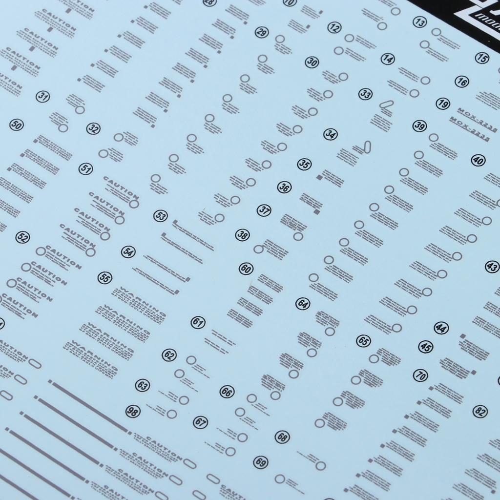 Waterslide Paper Model Sticker - đánh giá và giá Waterslide Decal Paper