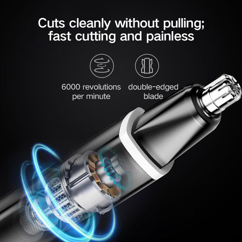 LED Nasal Hair Trimmer New Mod - đánh giá và giá Model Kit Clipper