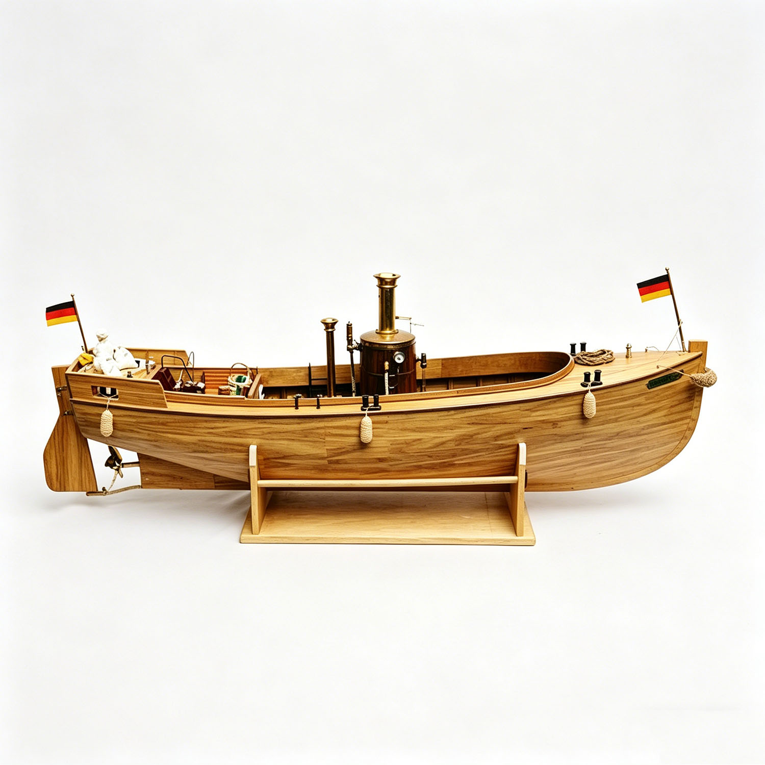 RC Ships 120cm Open-Type Steam - đánh giá và giá Model Kit Lucario