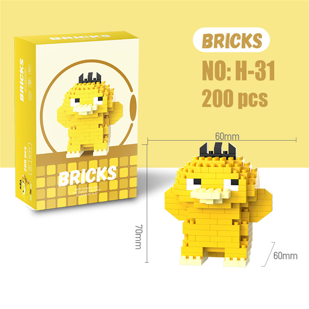 Pokemon Micro Building Blocks  - đánh giá và giá Model Kit Walmart