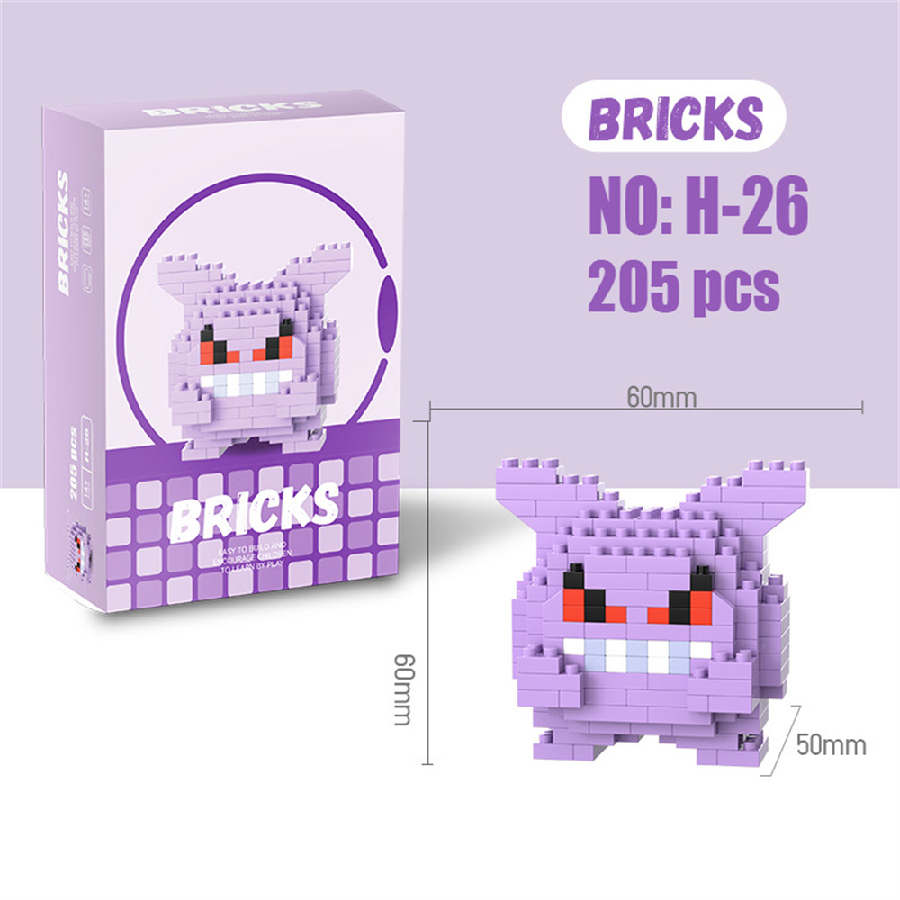 Pokemon Micro Building Blocks  - đánh giá và giá Model Kit Walmart