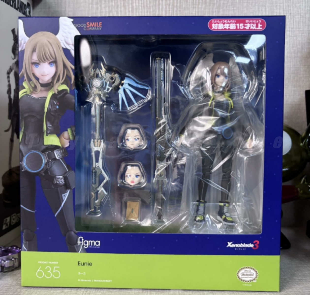 Original box Maxfactory Figma  - đánh giá và giá Model Kit Xenoblade