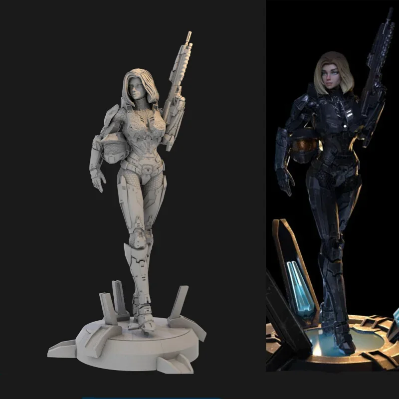 1/24 Scale 75mm Miniatures War - đánh giá và giá Model Kit Lucario
