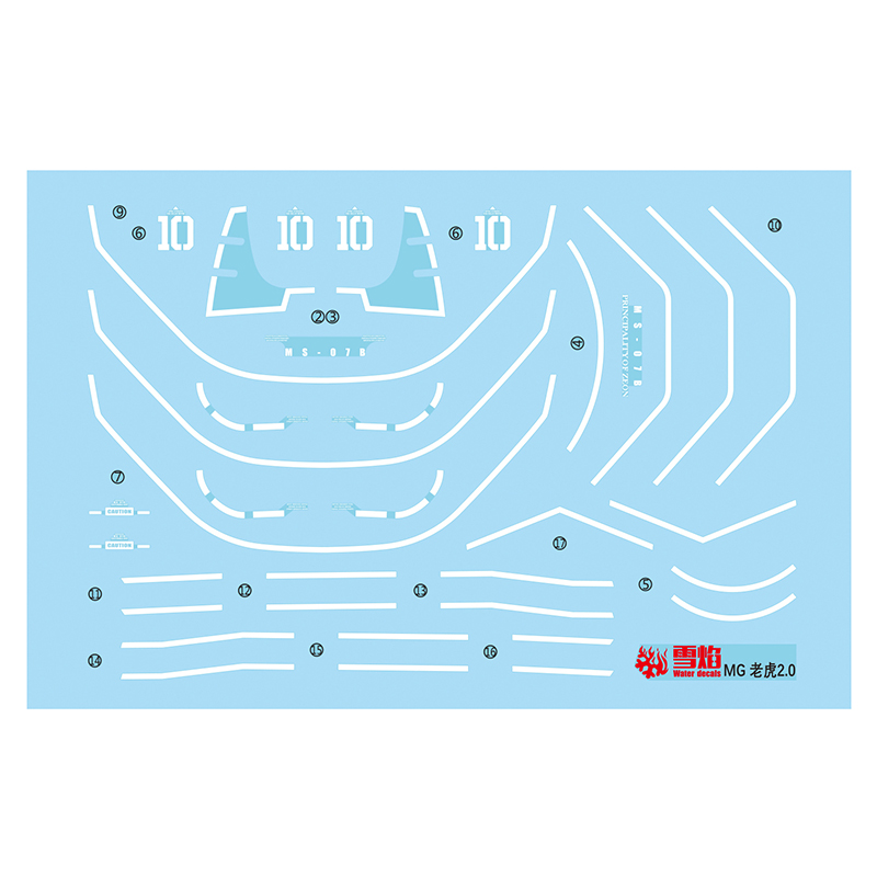 Model Decals Water Slide Decal - đánh giá và giá Model Kit Decals