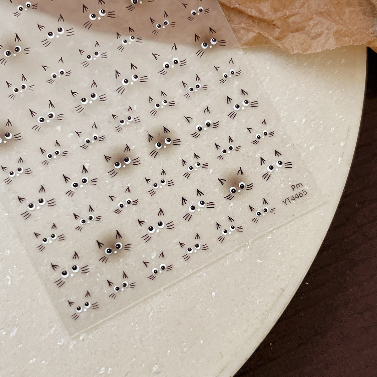 Cute Cat Nail Sticker Water De - đánh giá và giá Waterslide Decal Paper