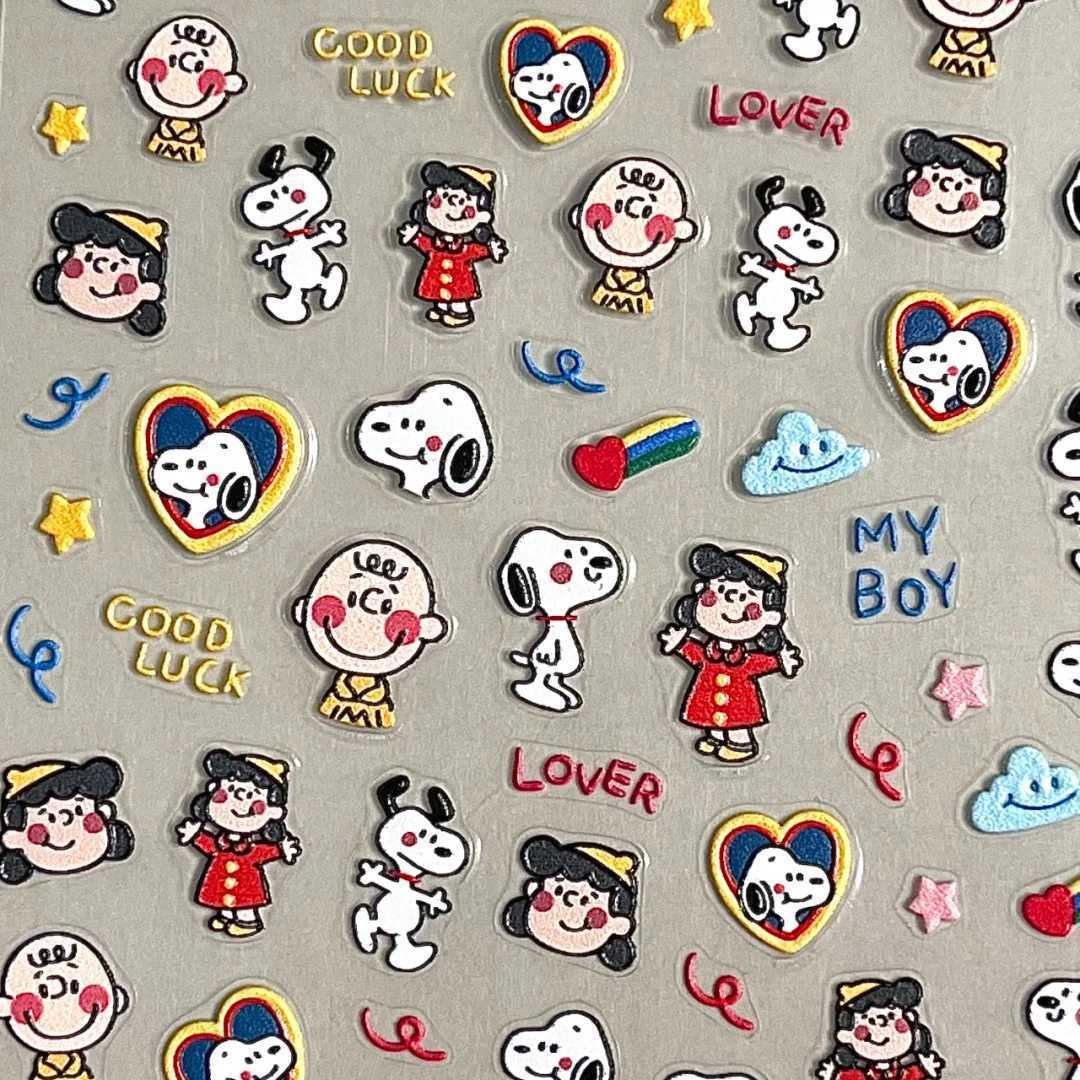 Cartoon Snoopy Embossed 3D Rel - đánh giá và giá Waterslide Decal Paper