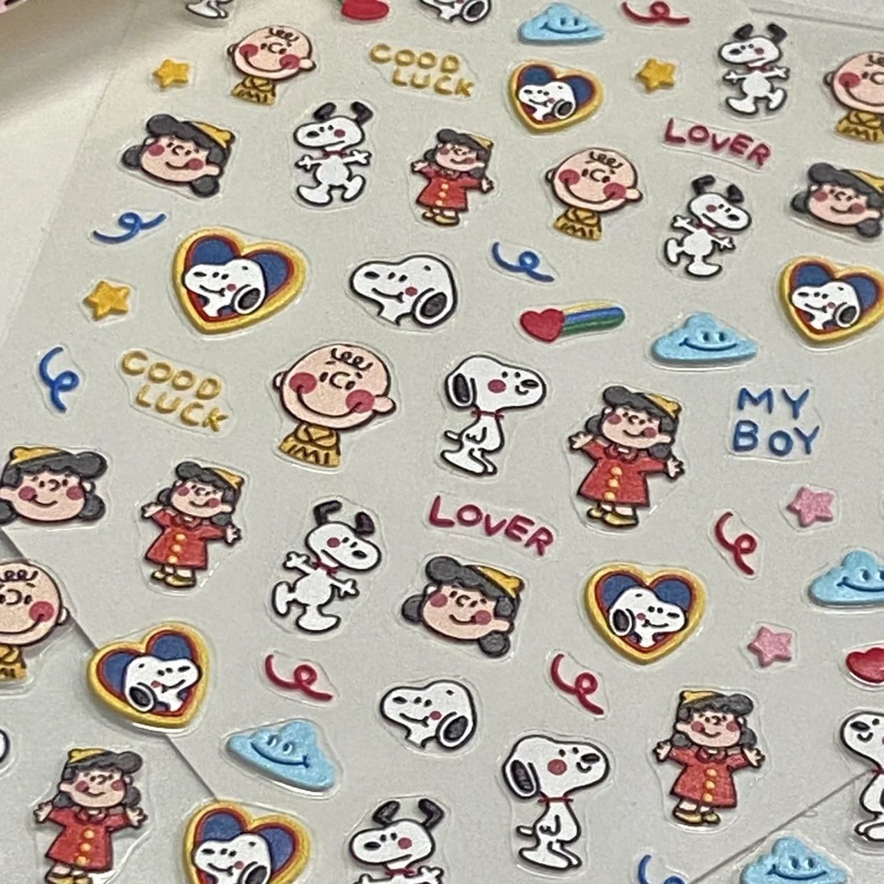 Cartoon Snoopy Embossed 3D Rel - đánh giá và giá Waterslide Decal Paper